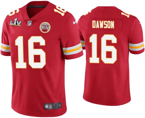 Len Dawson Kansas City Chiefs Super Bowl LV Red Vapor Limited Jersey football jersey product view 1