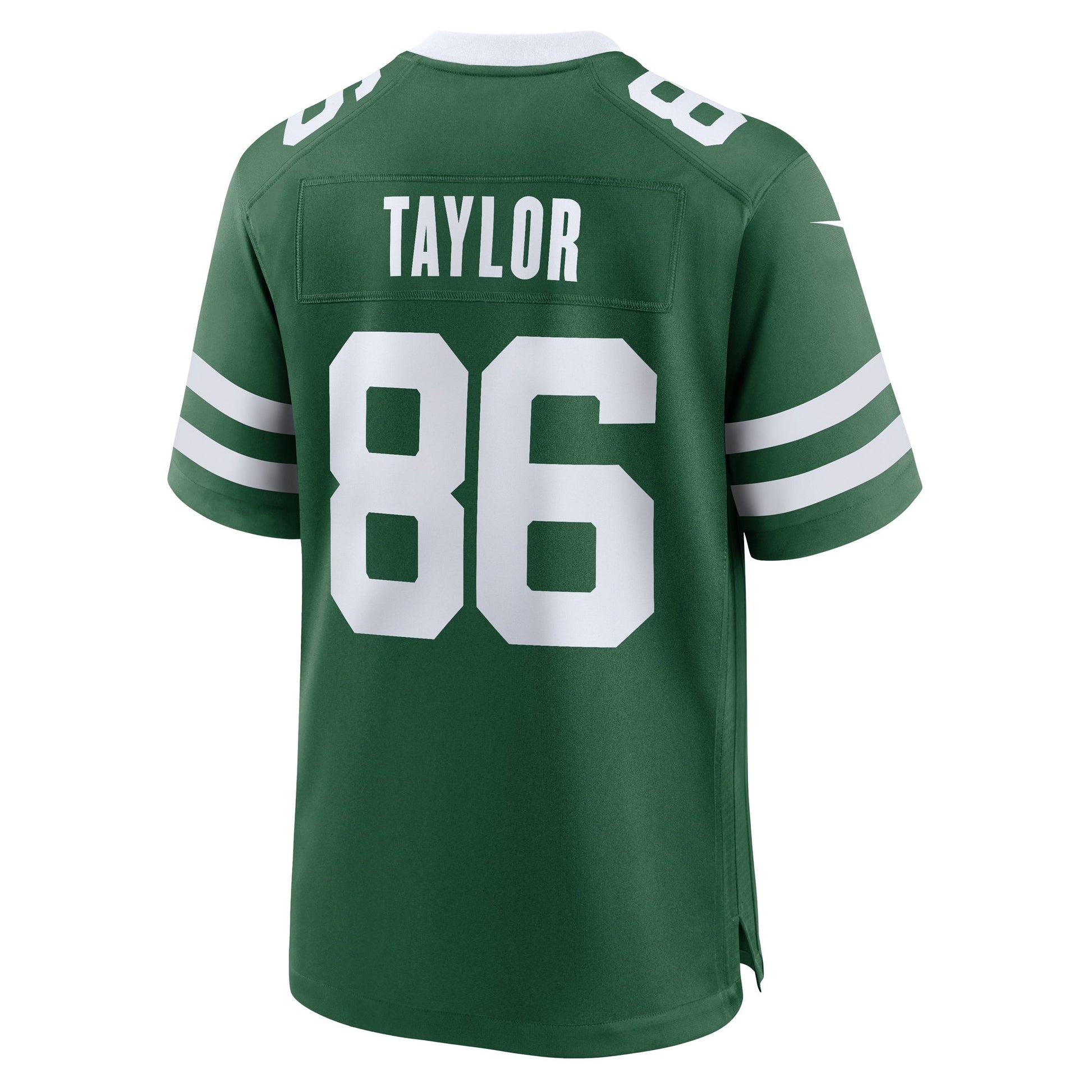 Malik Taylor New York Jets Team Game Jersey - Legacy Green football jersey product view 3