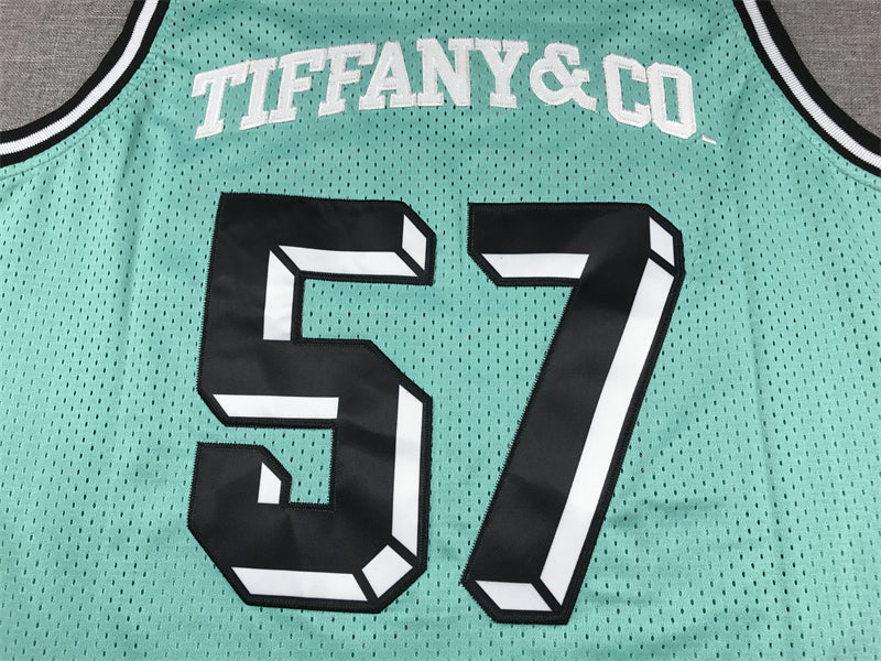 Tiffany #57 blue jersey sports jersey product view 3