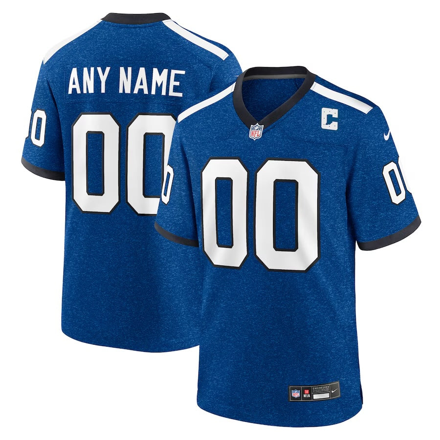 Custom Indianapolis Colts Jersey football jersey product view 1