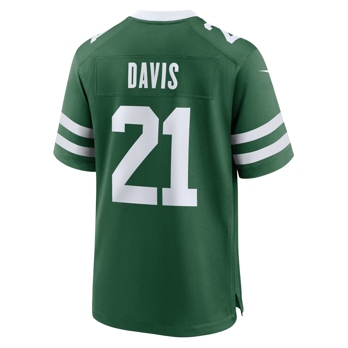 Ashtyn Davis New York Jets Team Game Jersey - Legacy Green football jersey product view 3