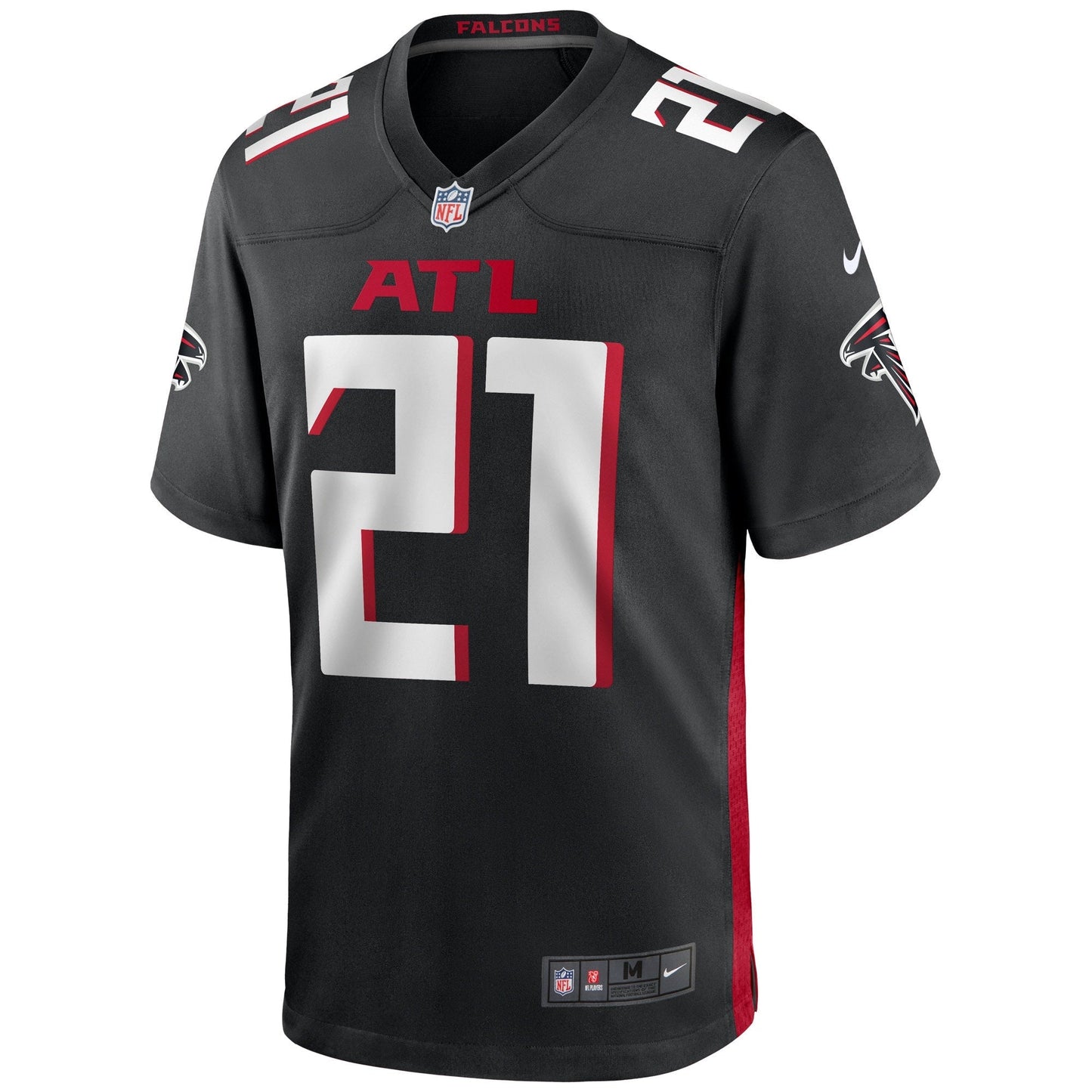 Todd Gurley II Atlanta Falcons Game Jersey - Black football jersey product view 2