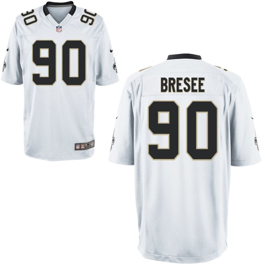 Bryan Bresee New Orleans Saints Jersey football jersey product view 1