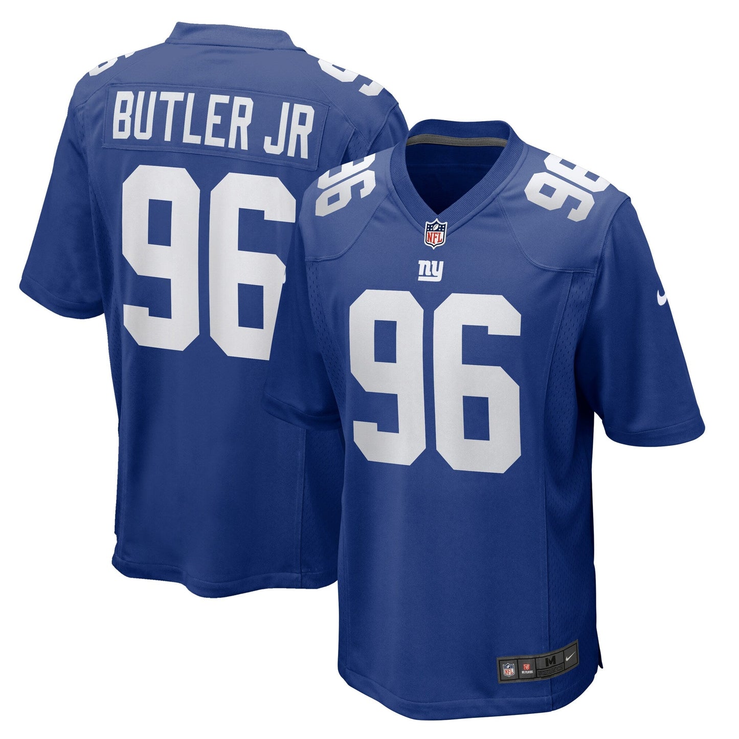 Vernon Butler Jr. New York Giants Team Game Jersey - Royal football jersey product view 1