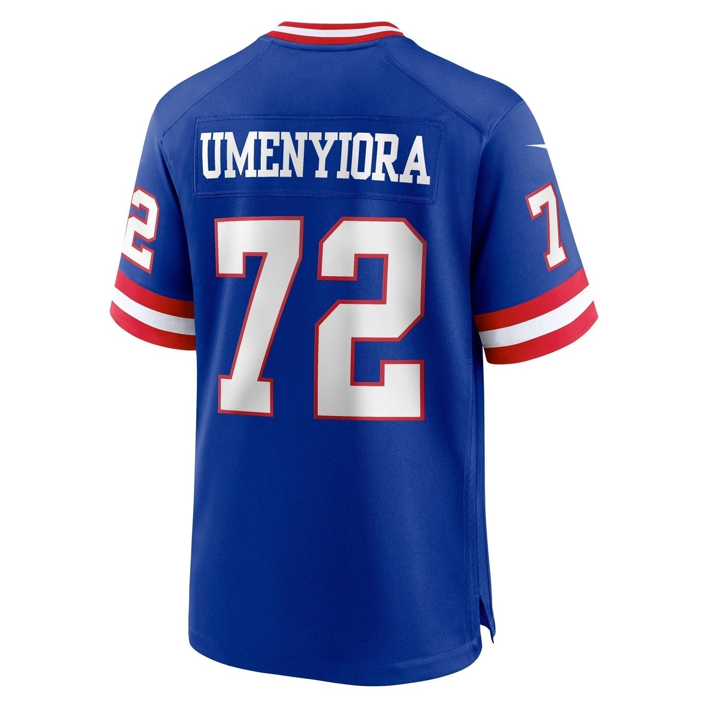 Osi Umenyiora New York Giants Classic Retired Game Jersey - Royal football jersey product view 3
