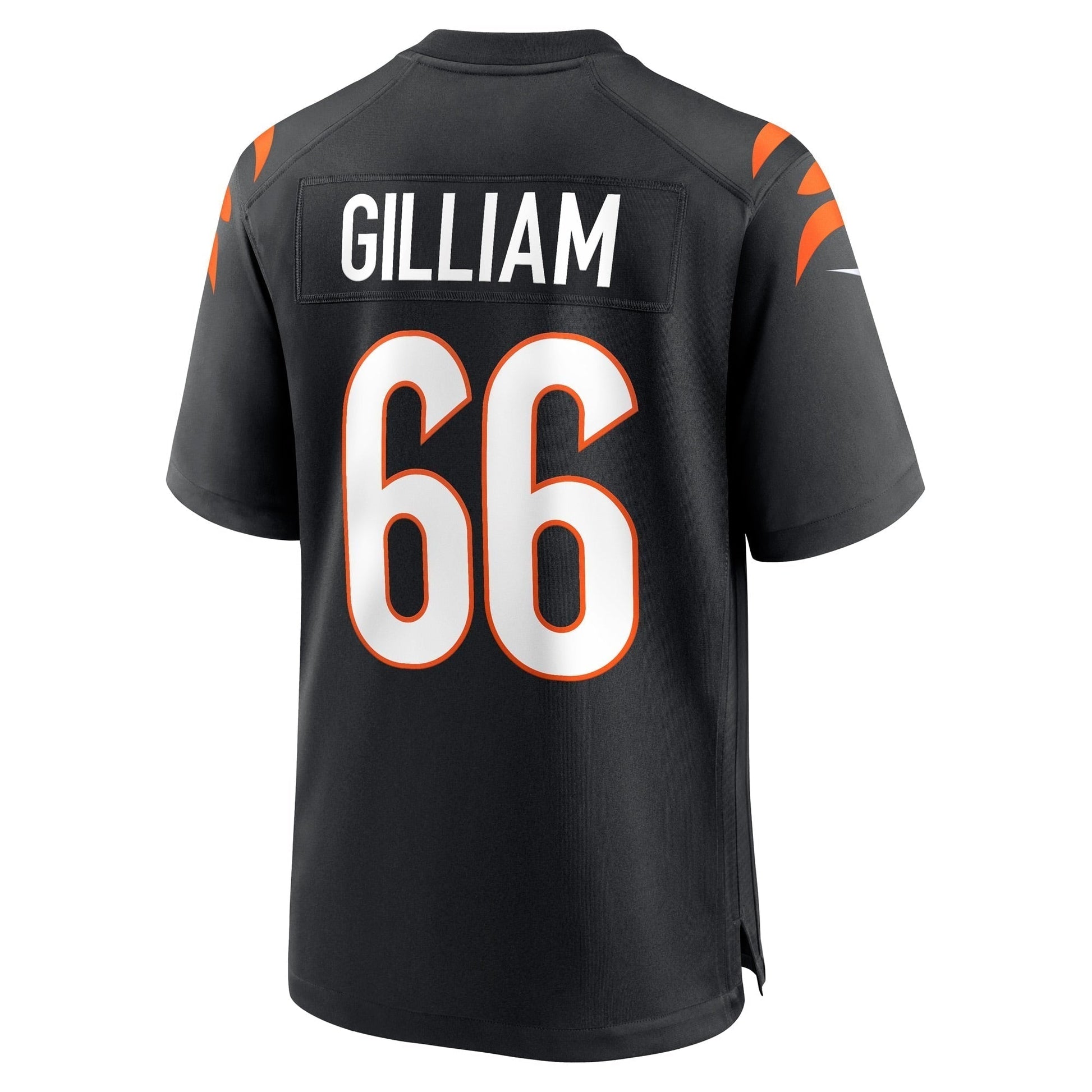 Nate Gilliam Cincinnati Bengals Game Jersey - Black football jersey product view 3
