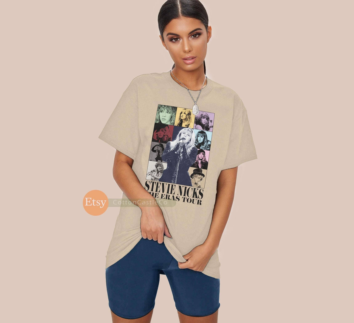 Stevie Nicks Concert Style Tee Fan Art Poster Funny Cool Unisex T-shirt, Sweatshirt, Hoodie, Long Sleeve Tee - T-Shirt, Sweatshirt, Hoodie