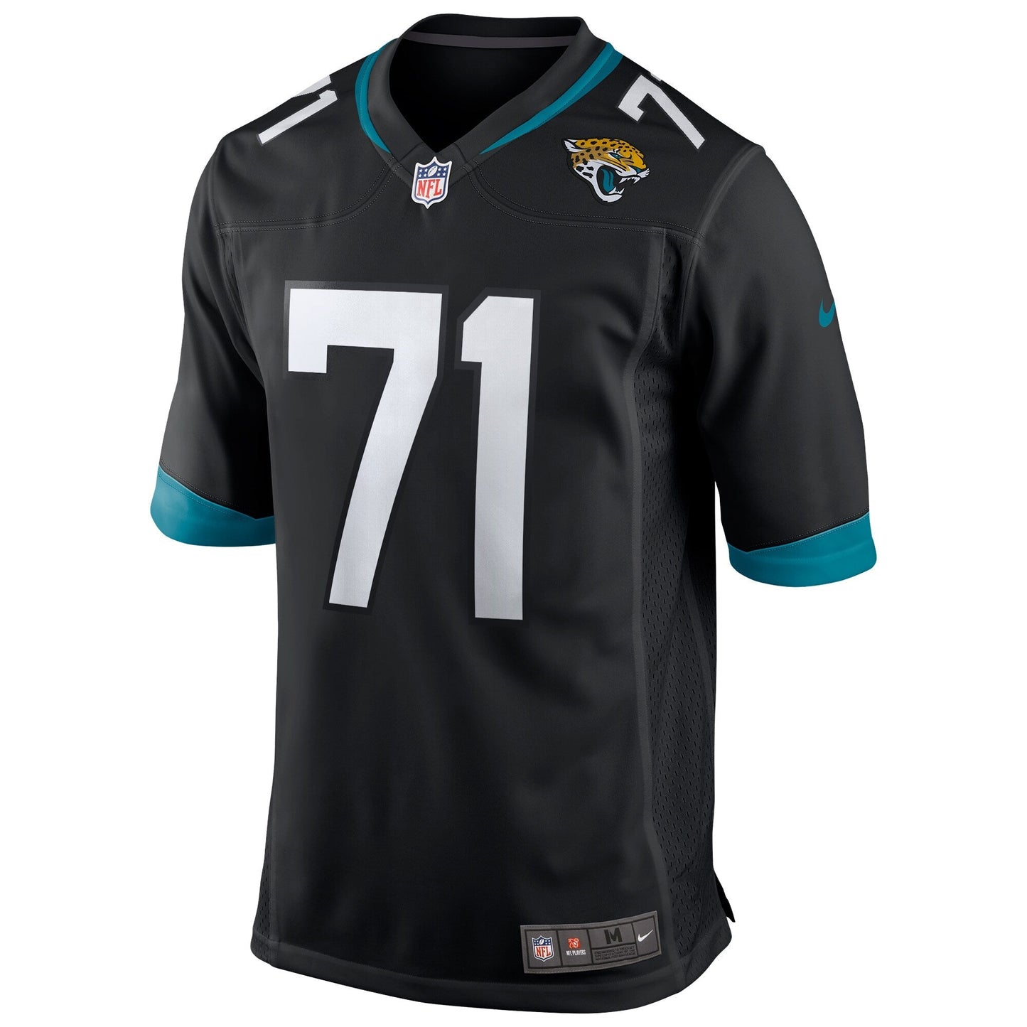 Tony Boselli Jacksonville Jaguars Game Retired Jersey - Black football jersey product view 2