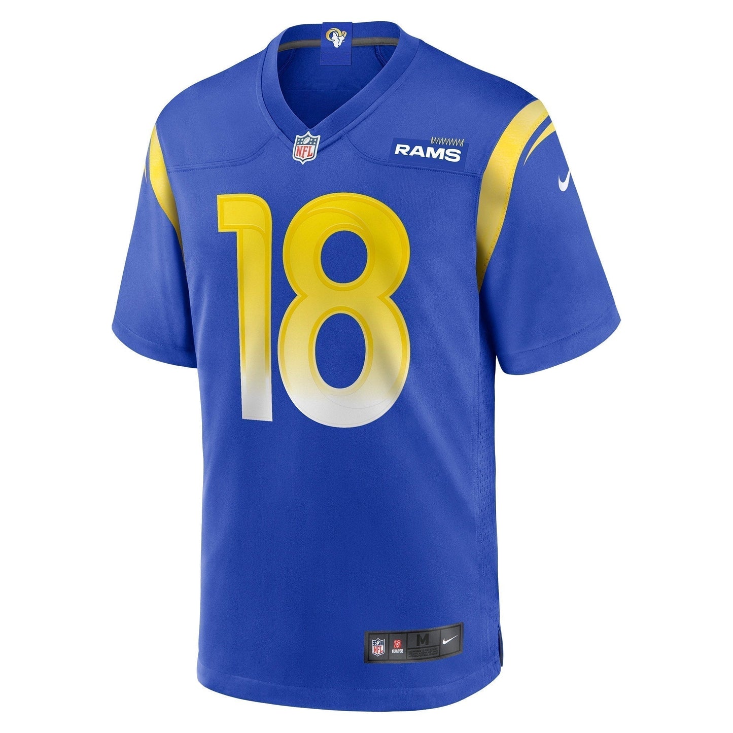 Ben Skowronek Los Angeles Rams Game Jersey - Royal football jersey product view 2