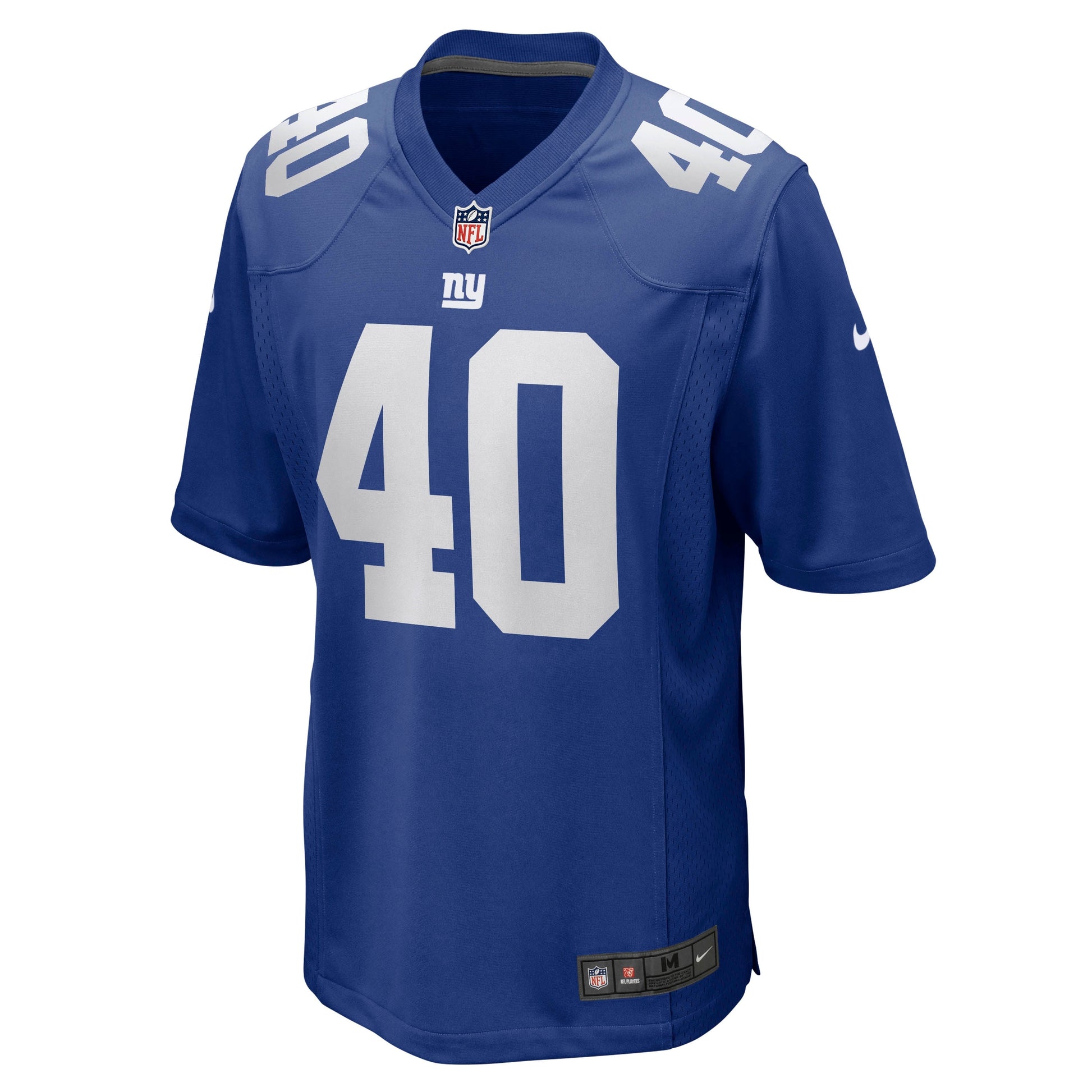 Joe Morrison New York Giants Retired Jersey - Royal football jersey product view 2