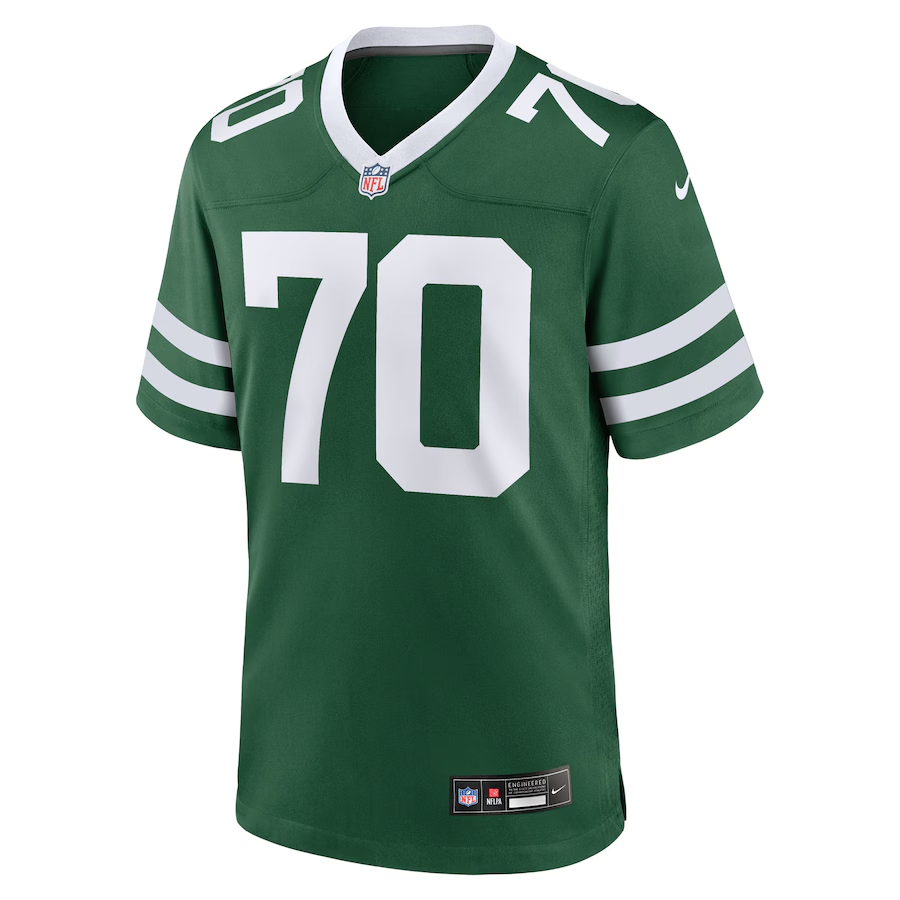 Men's New York Jets Armand Membou Legacy 2025 NFL Draft First Round Pick Game Jersey football jersey product view 2