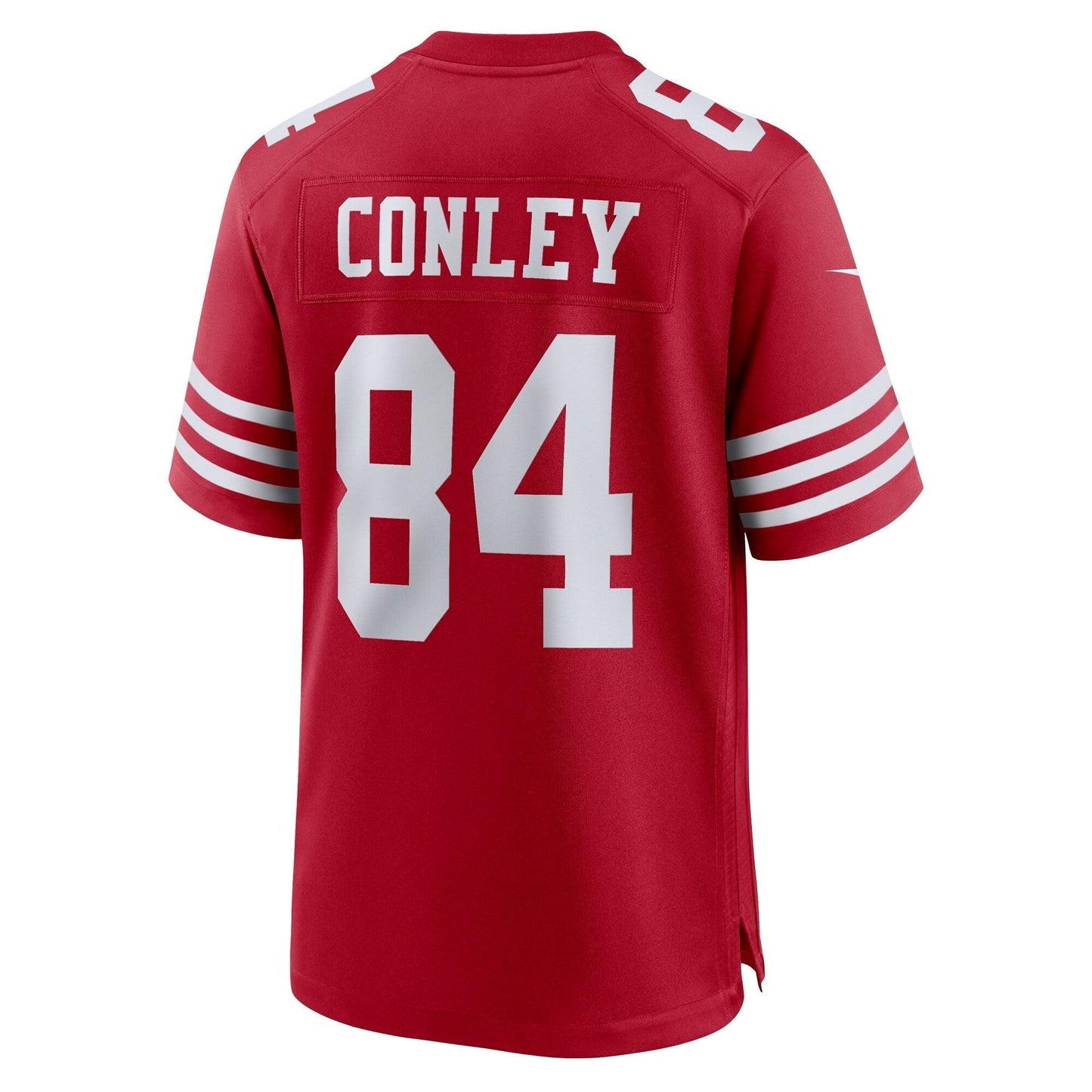 Chris Conley San Francisco 49ers Game Jersey - Scarlet football jersey product view 3