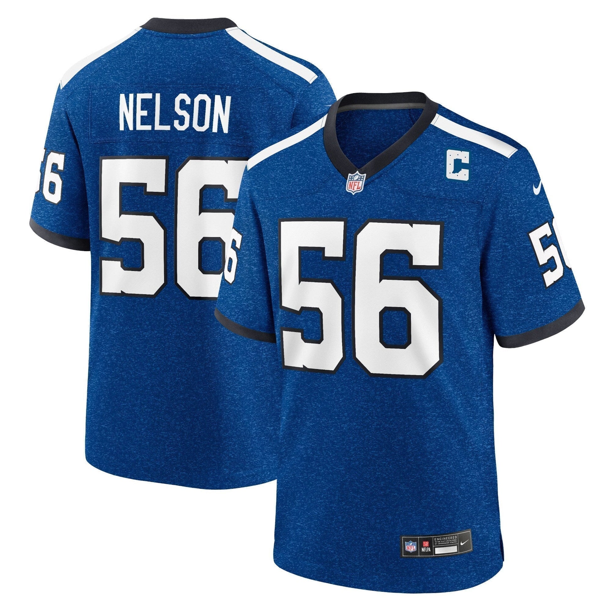 Quenton Nelson Indianapolis Colts Indiana Nights Alternate Game Jersey - Royal football jersey product view 1