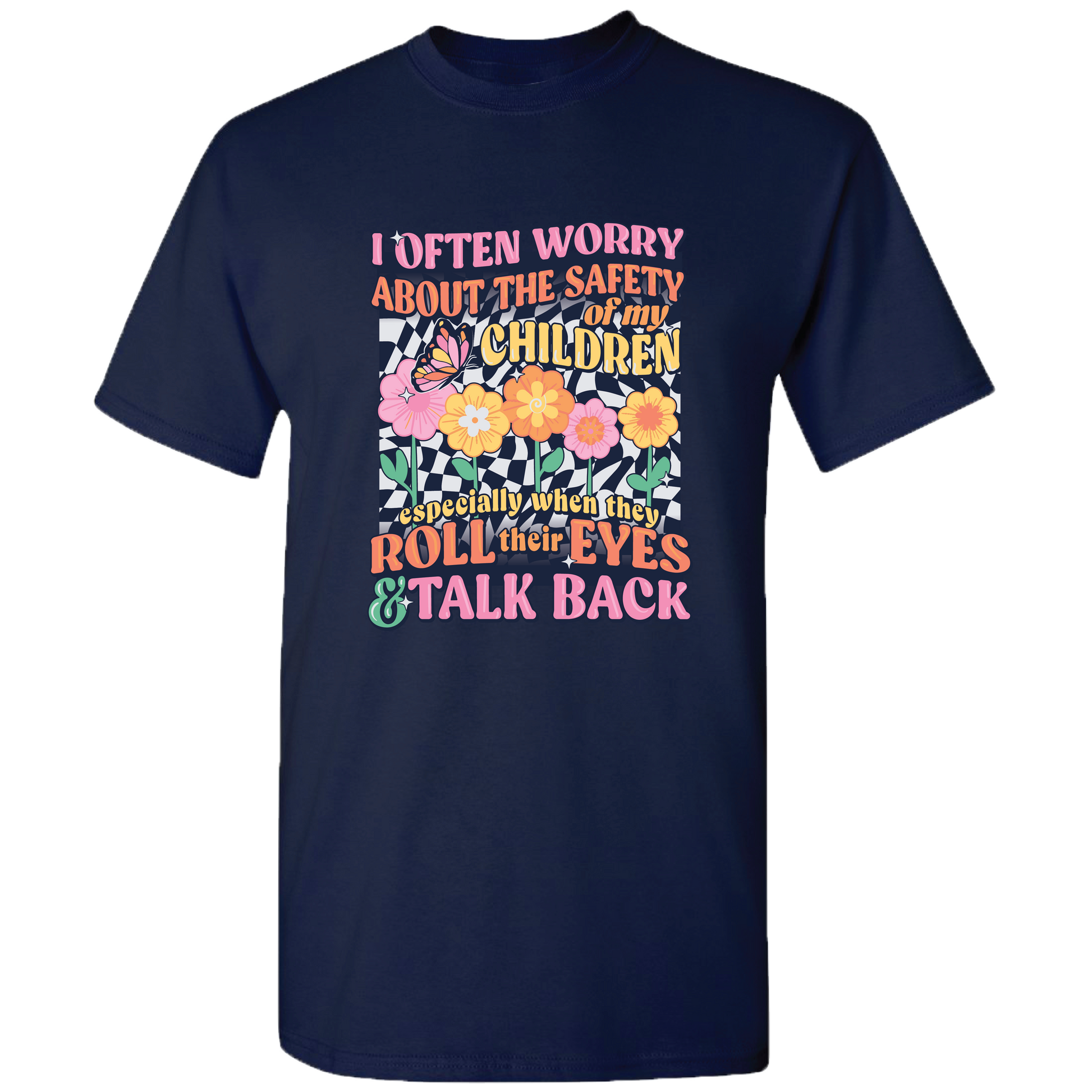 2694 Often Worry-Navy Unisex T-shirt, Sweatshirt, Hoodie, Long Sleeve Tee - T-Shirt, Sweatshirt, Hoodie
