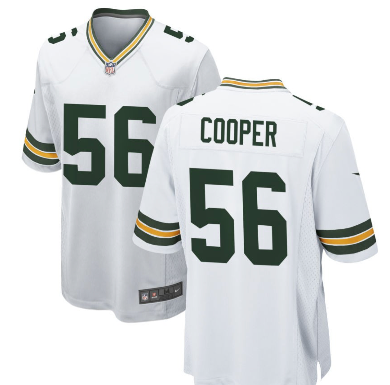 Edgerrin Cooper Green Bay Packers Jersey football jersey product view 1