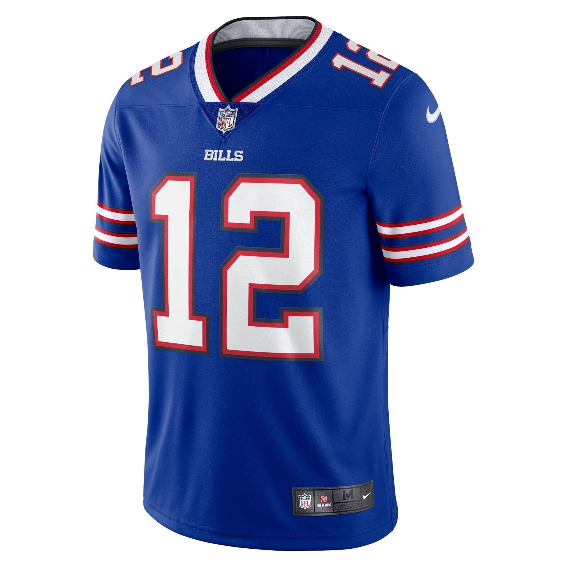 Jim Kelly Buffalo Bills '90s Throwback Retired Limited Jersey - Royal football jersey product view 2
