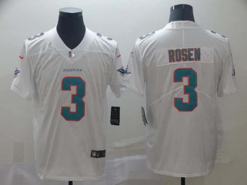 Men's Miami Dolphins Josh Rosen White Game Jersey football jersey product view 1