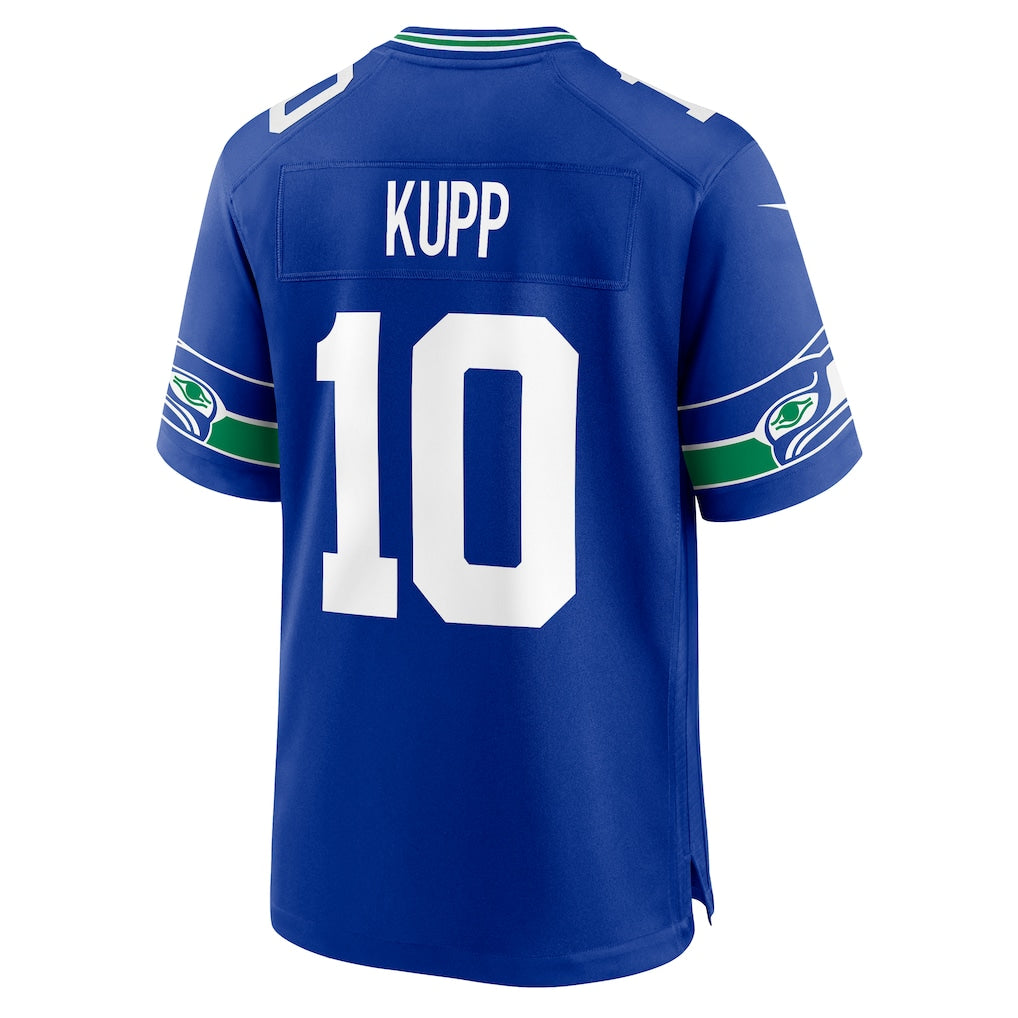 S.Seahawks #10 Cooper Kupp Royal Alternate 50th Season Game Jersey football jersey product view 1