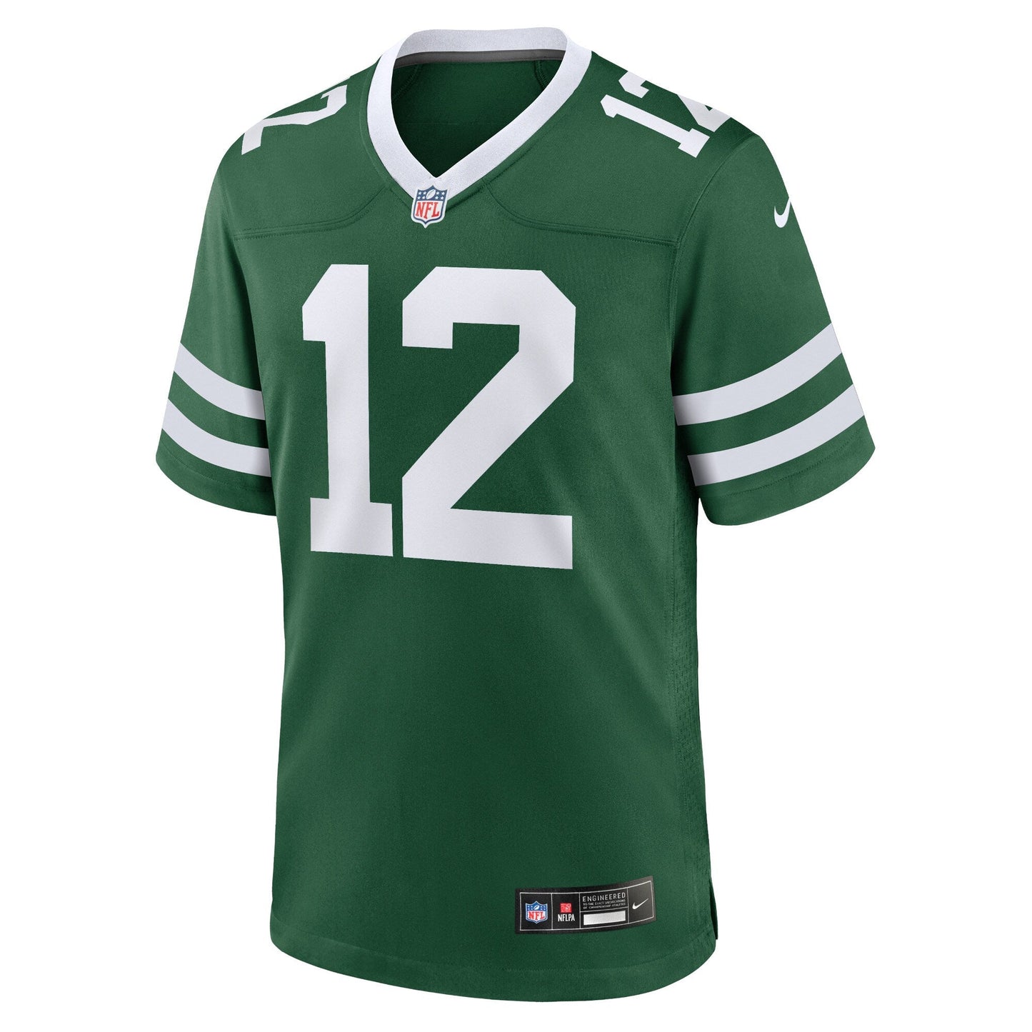 Joe Namath New York Jets Game Jersey - Legacy Green football jersey product view 2