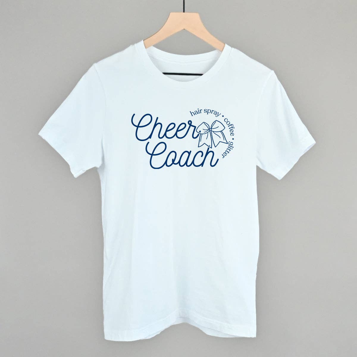 Cheer Coach Script Unisex T-shirt, Sweatshirt, Hoodie, Long Sleeve Tee - T-Shirt, Sweatshirt, Hoodie