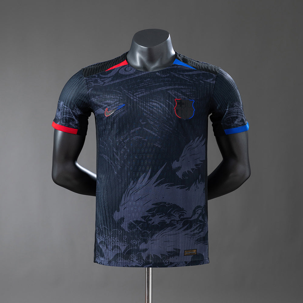 Barcelona 25/26 Special Edition Black Dragon Player Version Jersey sports jersey product view 1