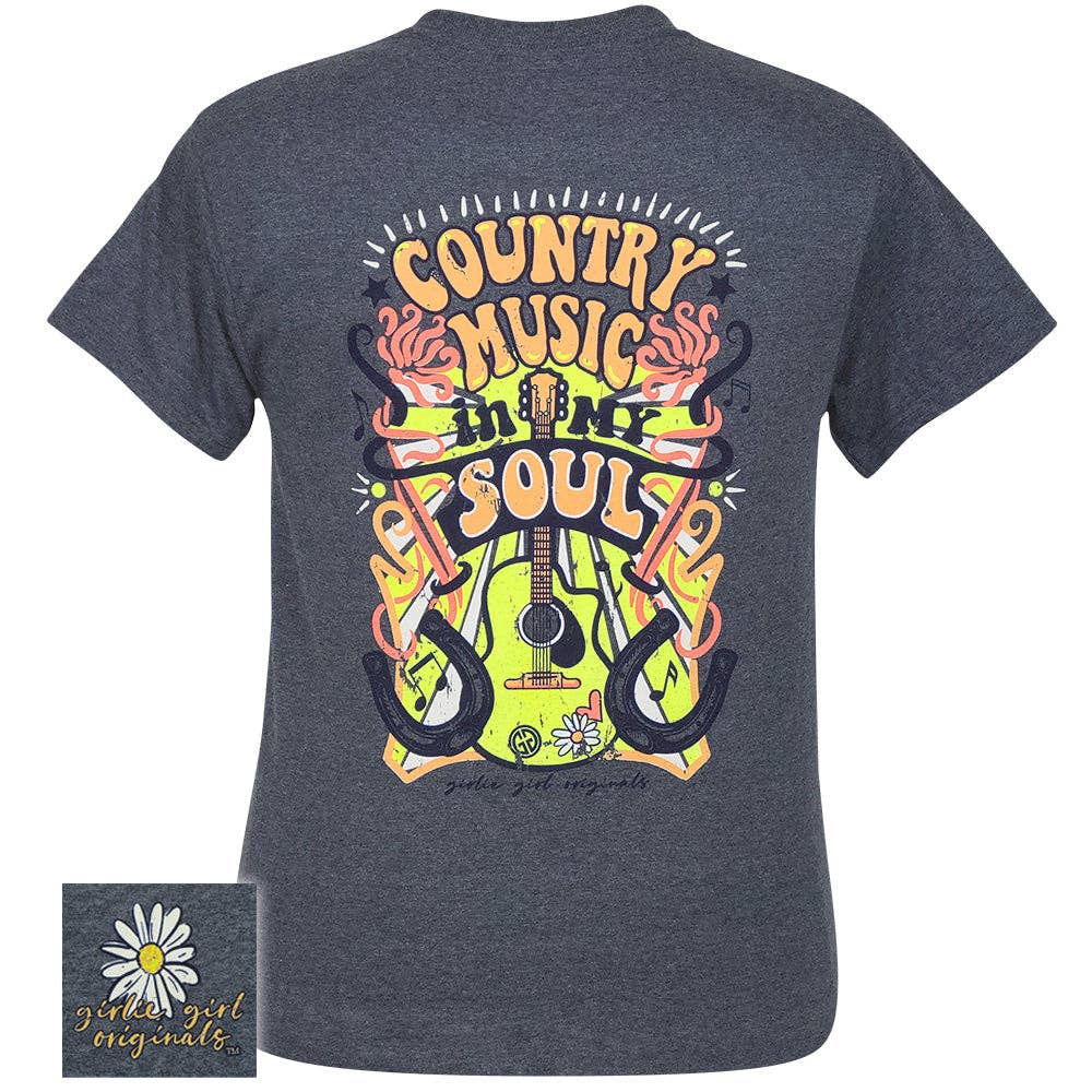 Country Music Heather Navy SS-2462 Unisex T-shirt, Sweatshirt, Hoodie, Long Sleeve Tee - T-Shirt, Sweatshirt, Hoodie