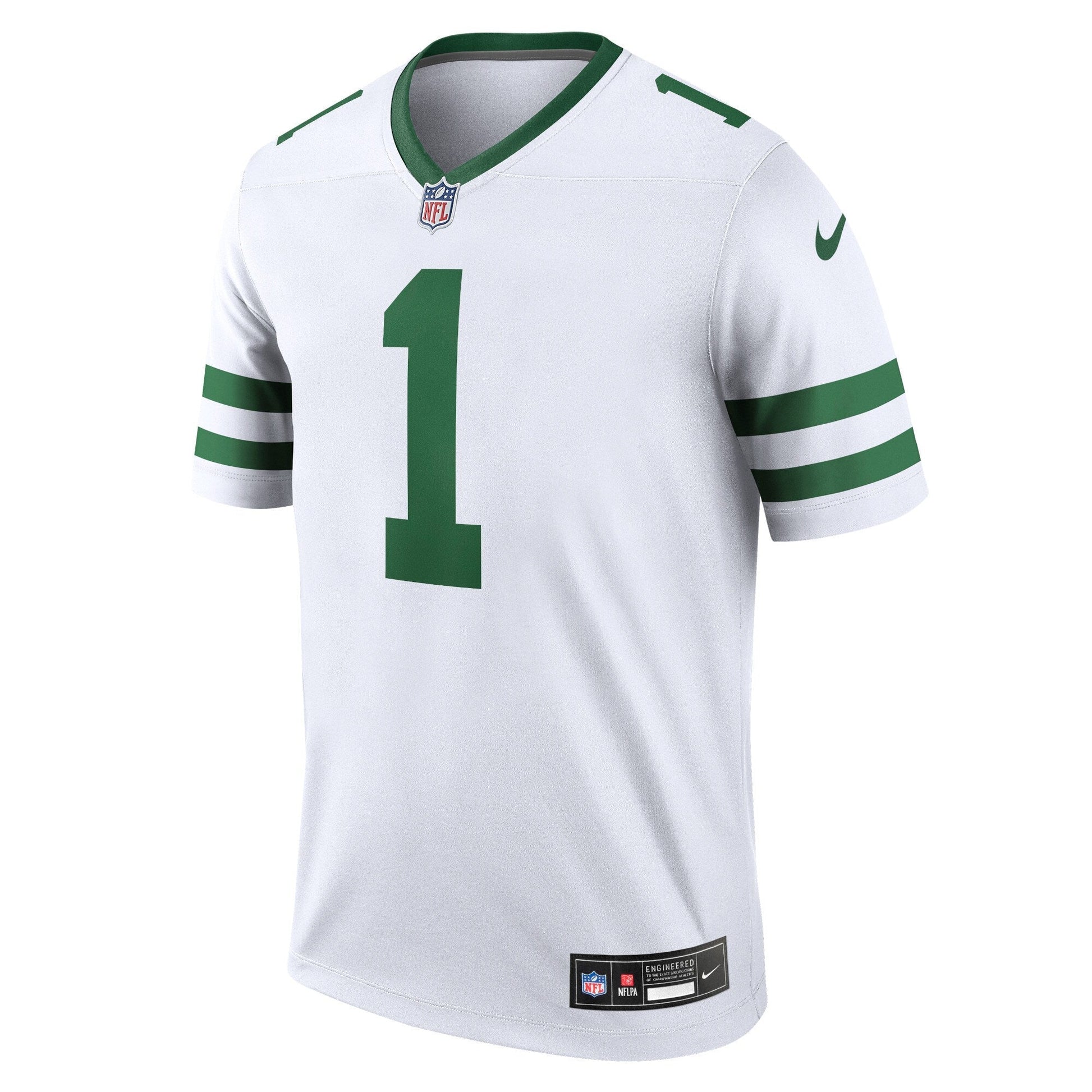 Sauce Gardner New York Jets Legend Jersey - Legacy White football jersey product view 2