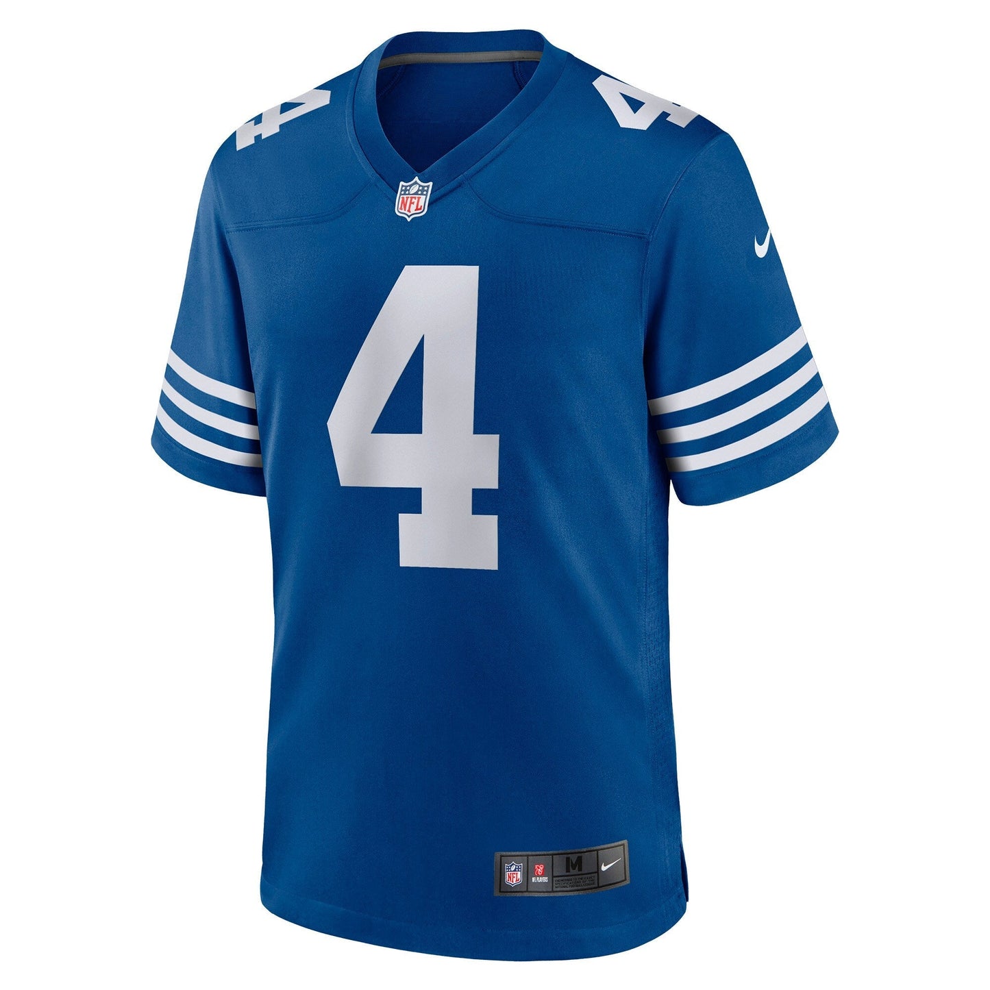 Sam Ehlinger Indianapolis Colts Game Jersey - Blue football jersey product view 2