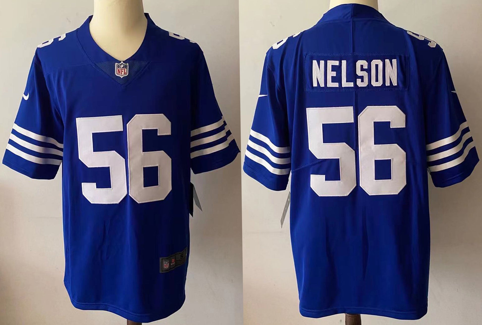 Men's Indianapolis Colts Quenton Nelson Blue Game Player Jersey football jersey product view 1