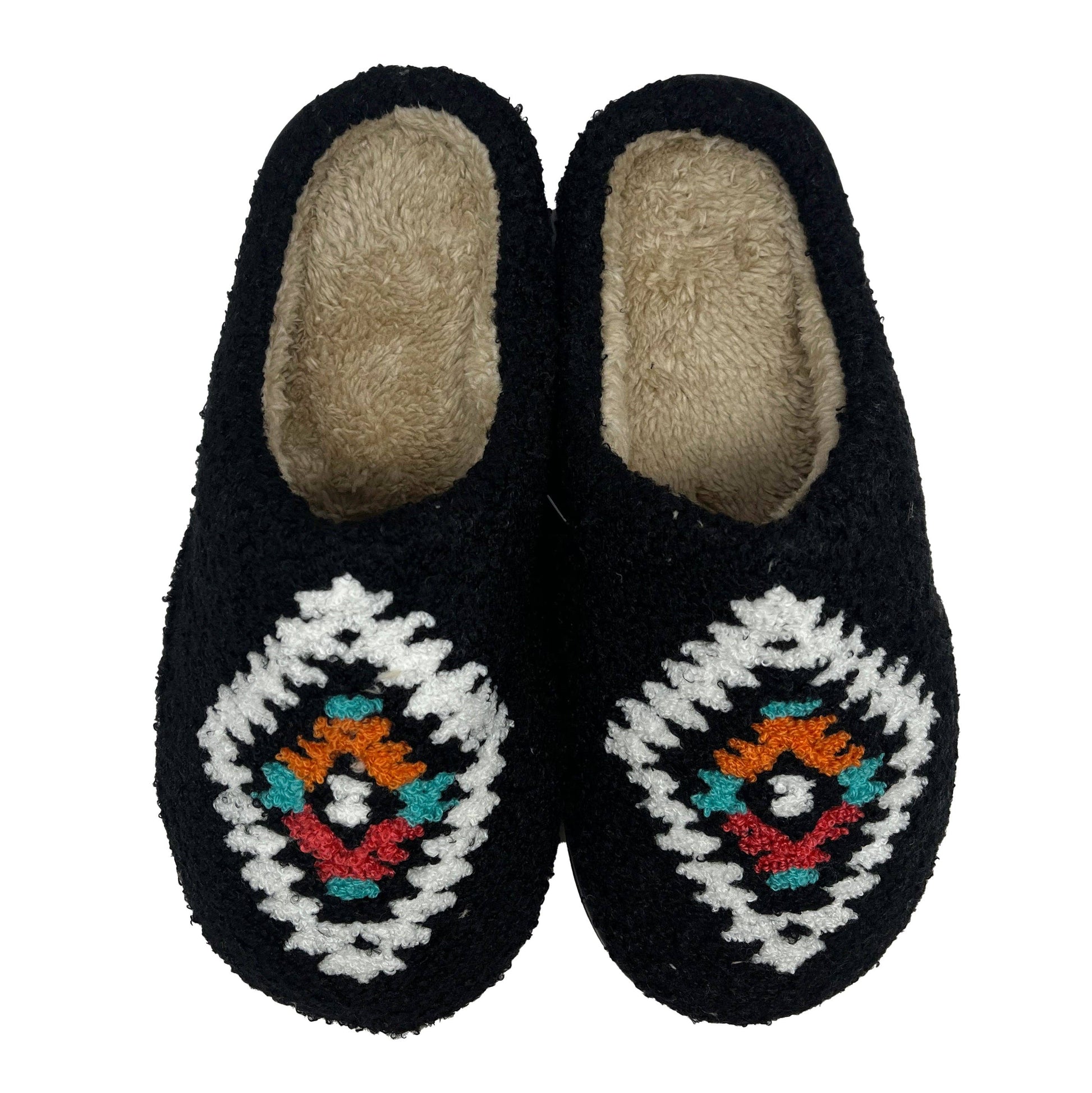 SF-1120 Aztec Slippers Black Unisex T-shirt, Sweatshirt, Hoodie, Long Sleeve Tee - T-Shirt, Sweatshirt, Hoodie