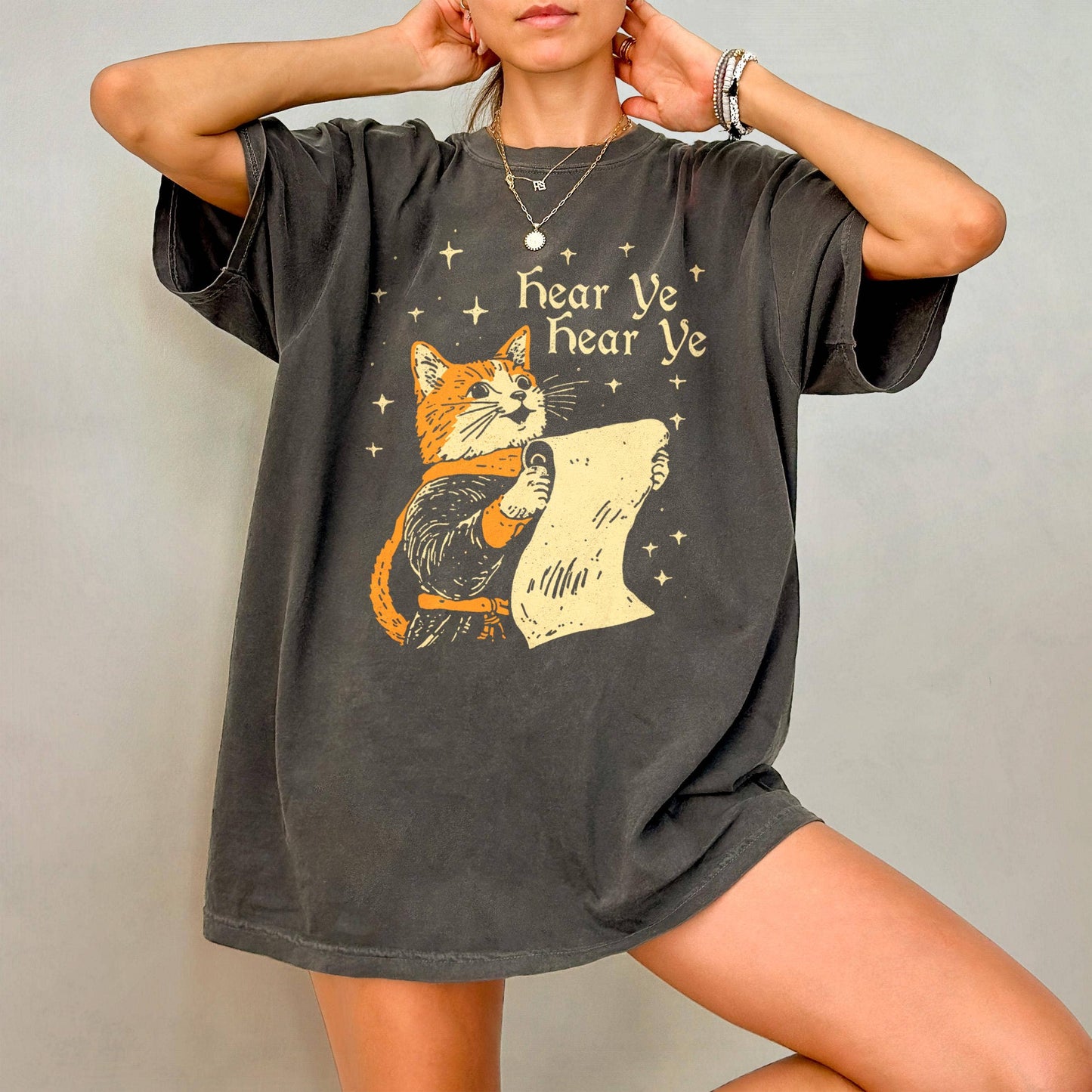 Medieval Cat Meme T-Shirt, Ren Faire Gift Unisex T-shirt, Sweatshirt, Hoodie, Long Sleeve Tee - T-Shirt, Sweatshirt, Hoodie