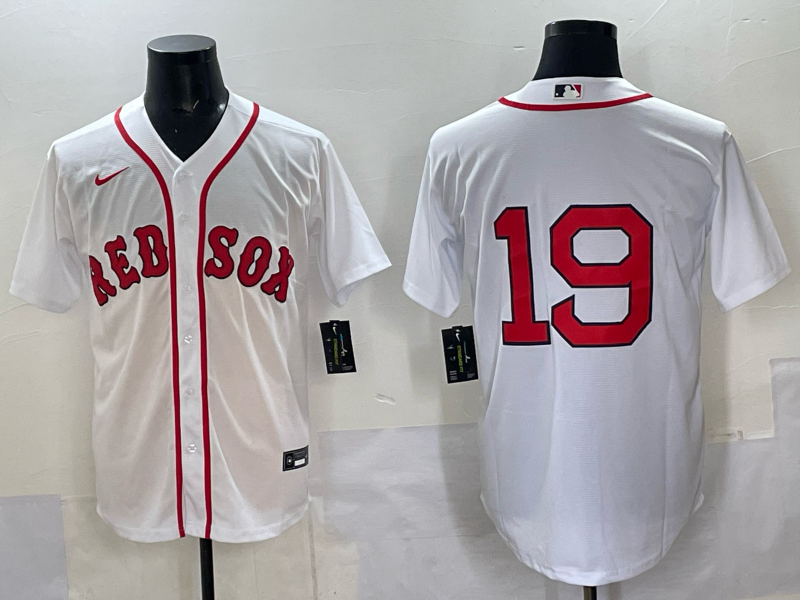 Men's Boston Red Sox Roman Anthony White Limited Player Jersey baseball jersey product view 1
