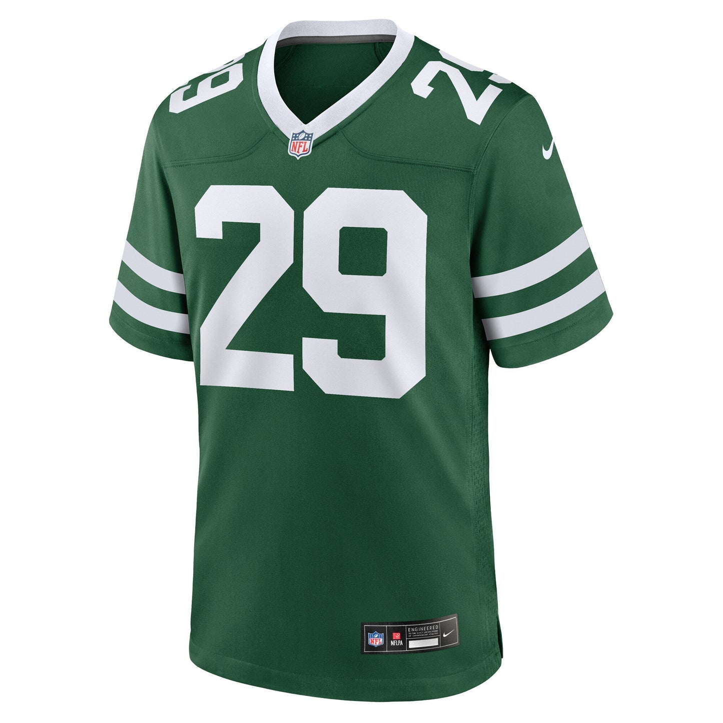 Jarrick Bernard-Converse New York Jets Team Game Jersey - Legacy Green football jersey product view 2