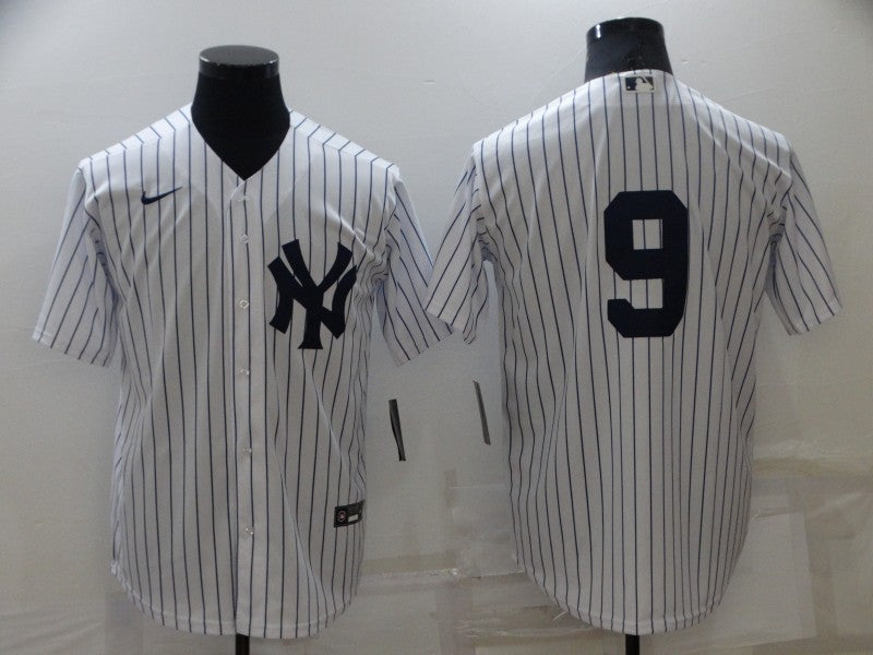 Men's New York Yankees Roger Maris #9 White Replica Player Name Jersey baseball jersey product view 1