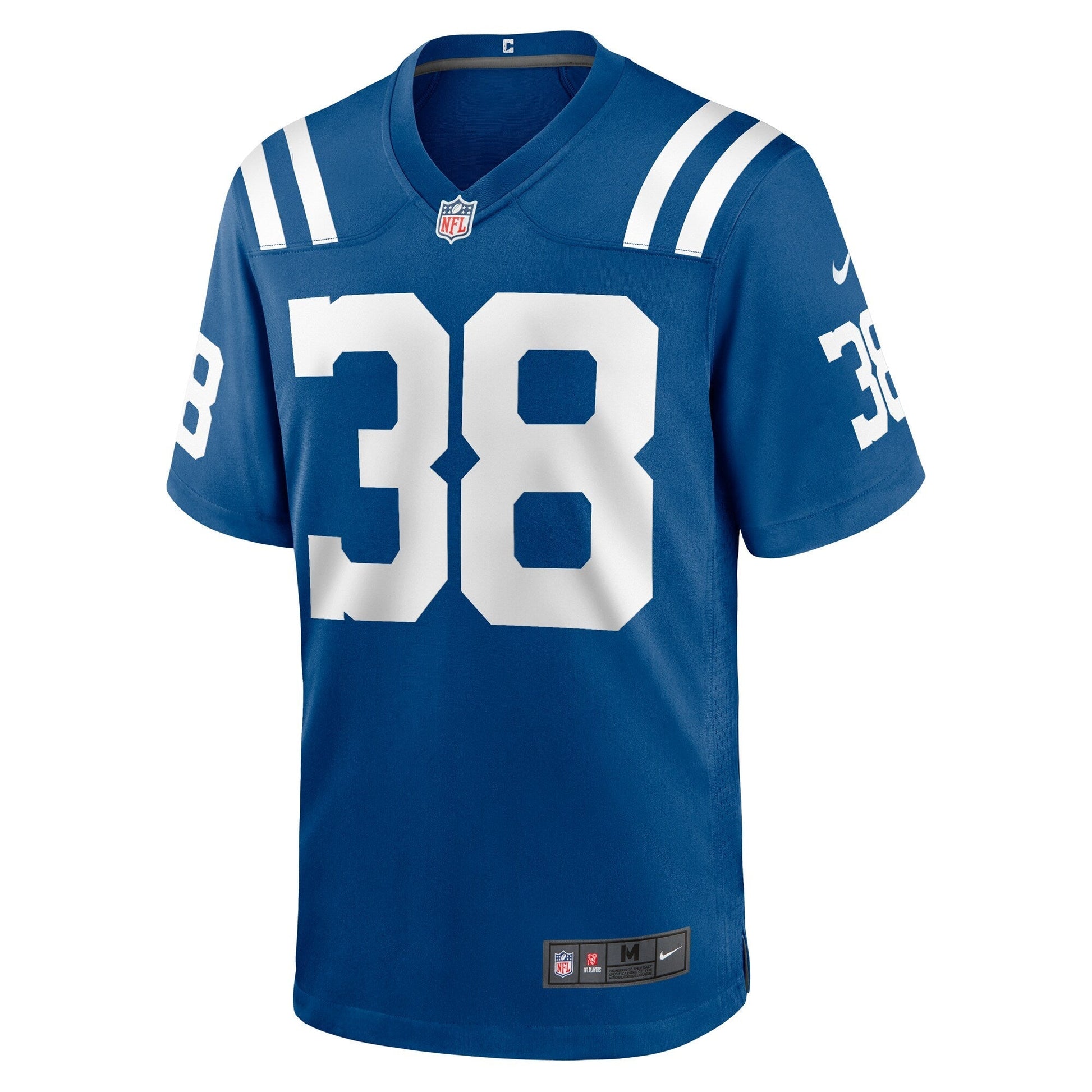 Pharaoh Brown Indianapolis Colts Game Jersey - Royal football jersey product view 2