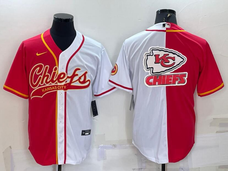 Men's Kansas City Chiefs Red/White Game Jersey football jersey product view 1