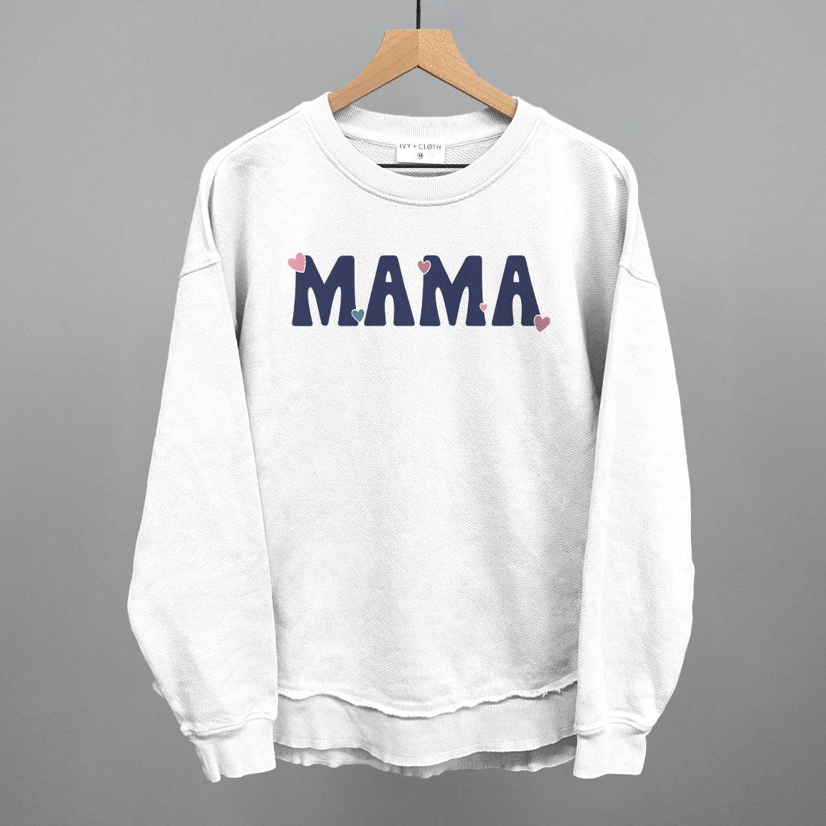 Mama (Tiny Hearts) Unisex T-shirt, Sweatshirt, Hoodie, Long Sleeve Tee - T-Shirt, Sweatshirt, Hoodie
