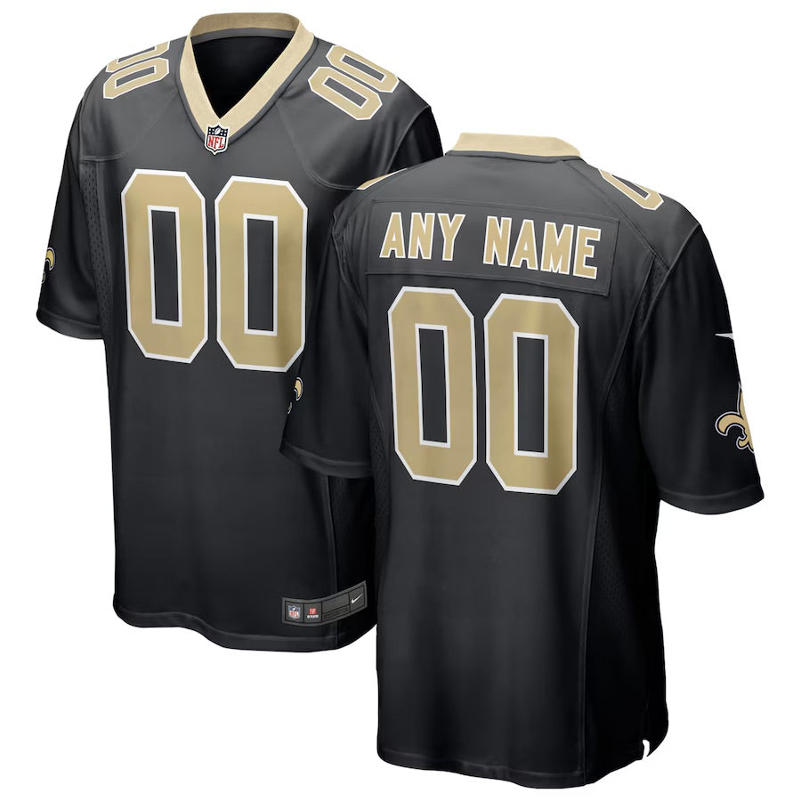 Custom New Orleans Saints Jersey football jersey product view 1