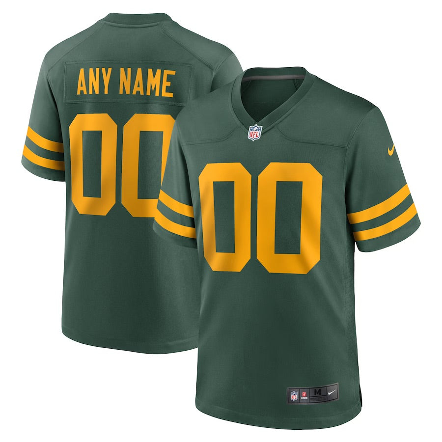 Custom Green Bay Packers Jersey football jersey product view 1