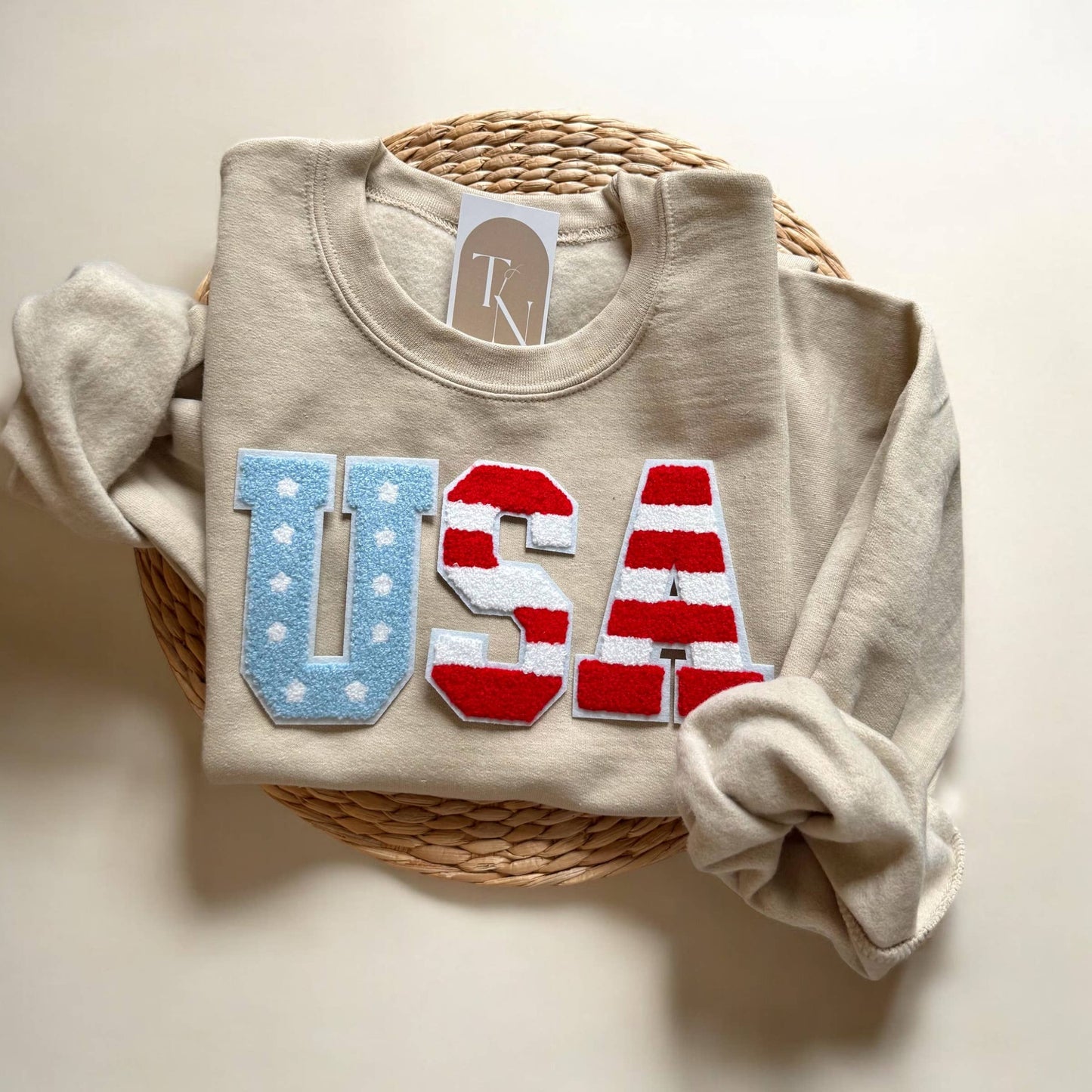 USA Sweatshirt, 4th of July Sweater Unisex T-shirt, Sweatshirt, Hoodie, Long Sleeve Tee - T-Shirt, Sweatshirt, Hoodie