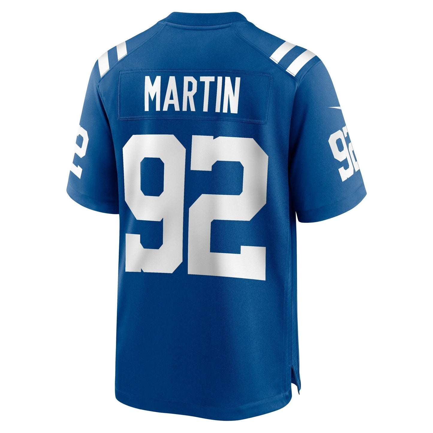 Jacob Martin Indianapolis Colts Team Game Jersey - Royal football jersey product view 3