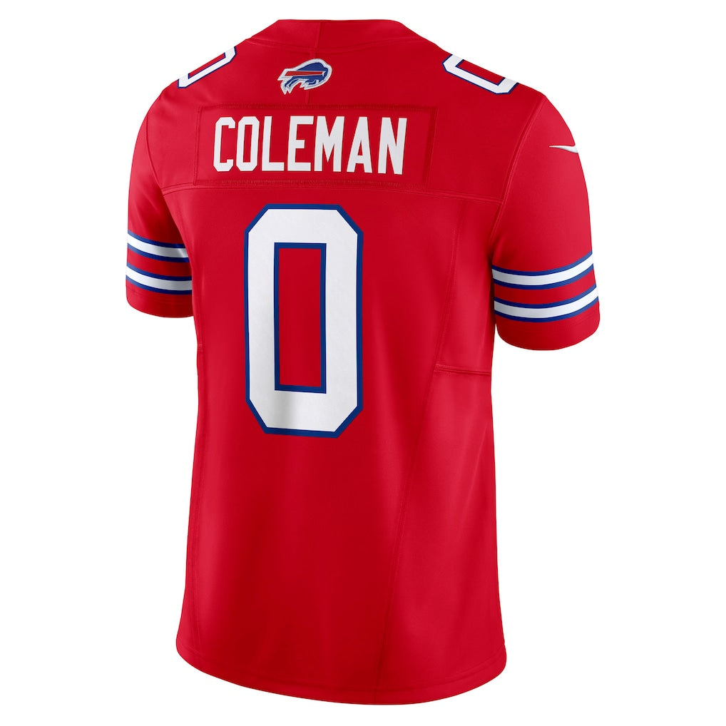 B.Bills #0 Keon Coleman Red Team Vapor F.U.S.E. Limited Jersey football jersey product view 1