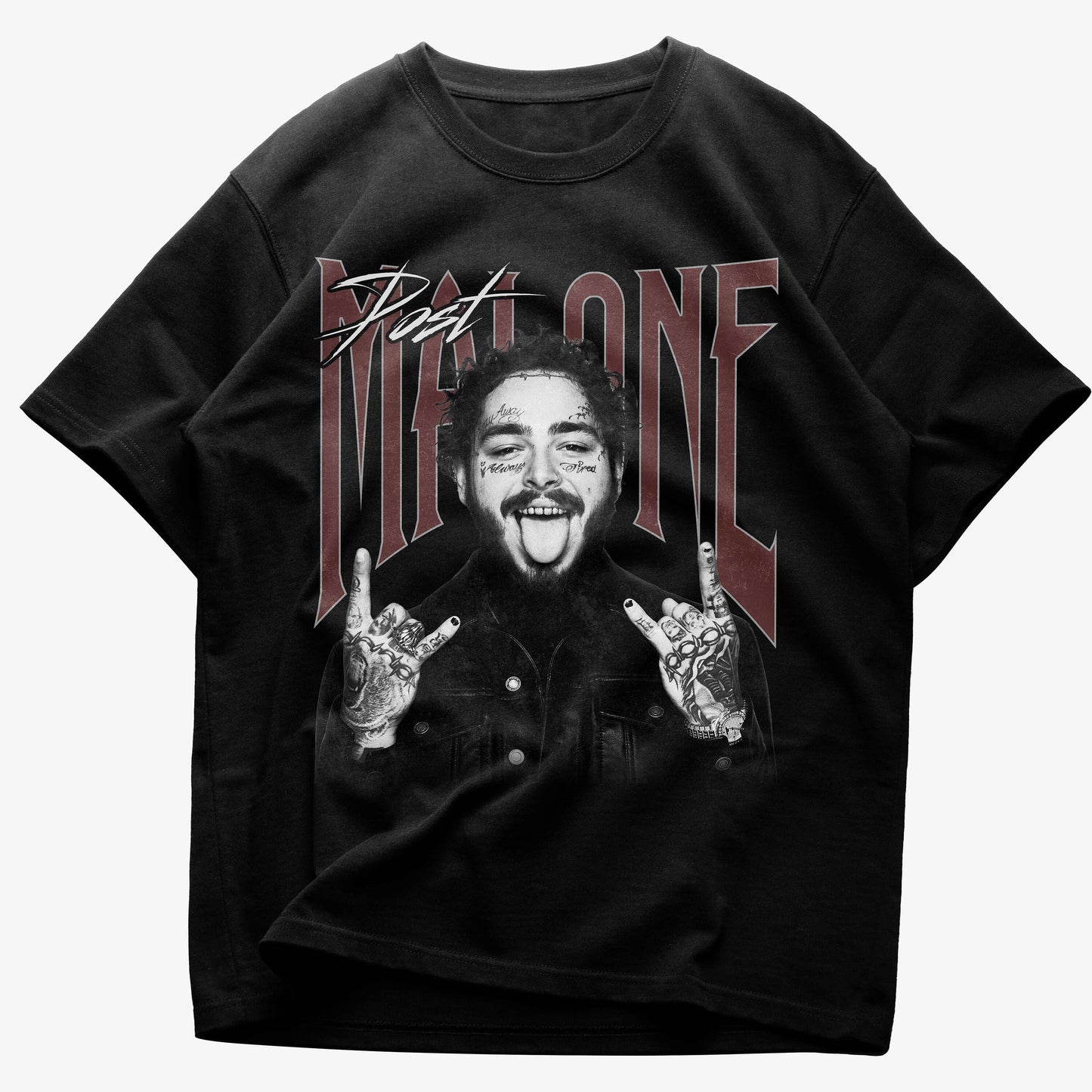 Bootleg Post Malone Graphic Tee - Vintage Unisex Fan Gift Unisex T-shirt, Sweatshirt, Hoodie, Long Sleeve Tee - T-Shirt, Sweatshirt, Hoodie