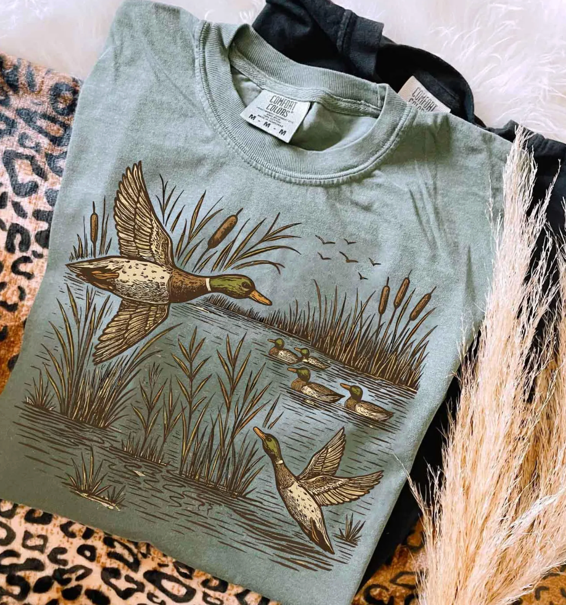 Flying Mallards  Sweatshirts & T-Shirts Unisex T-shirt, Sweatshirt, Hoodie, Long Sleeve Tee - T-Shirt, Sweatshirt, Hoodie