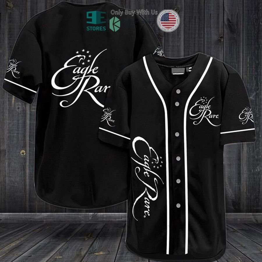 BEST Eagle Rare logo black Baseball Jersey Unisex T-shirt, Sweatshirt, Hoodie, Long Sleeve Tee - T-Shirt, Sweatshirt, Hoodie
