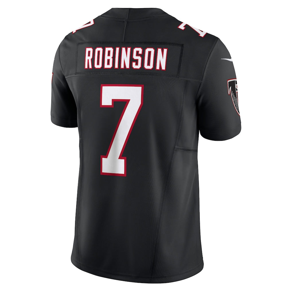 A.Falcons #7 Bijan Robinson Black Alternate Vapor F.U.S.E. Limited Jersey football jersey product view 1