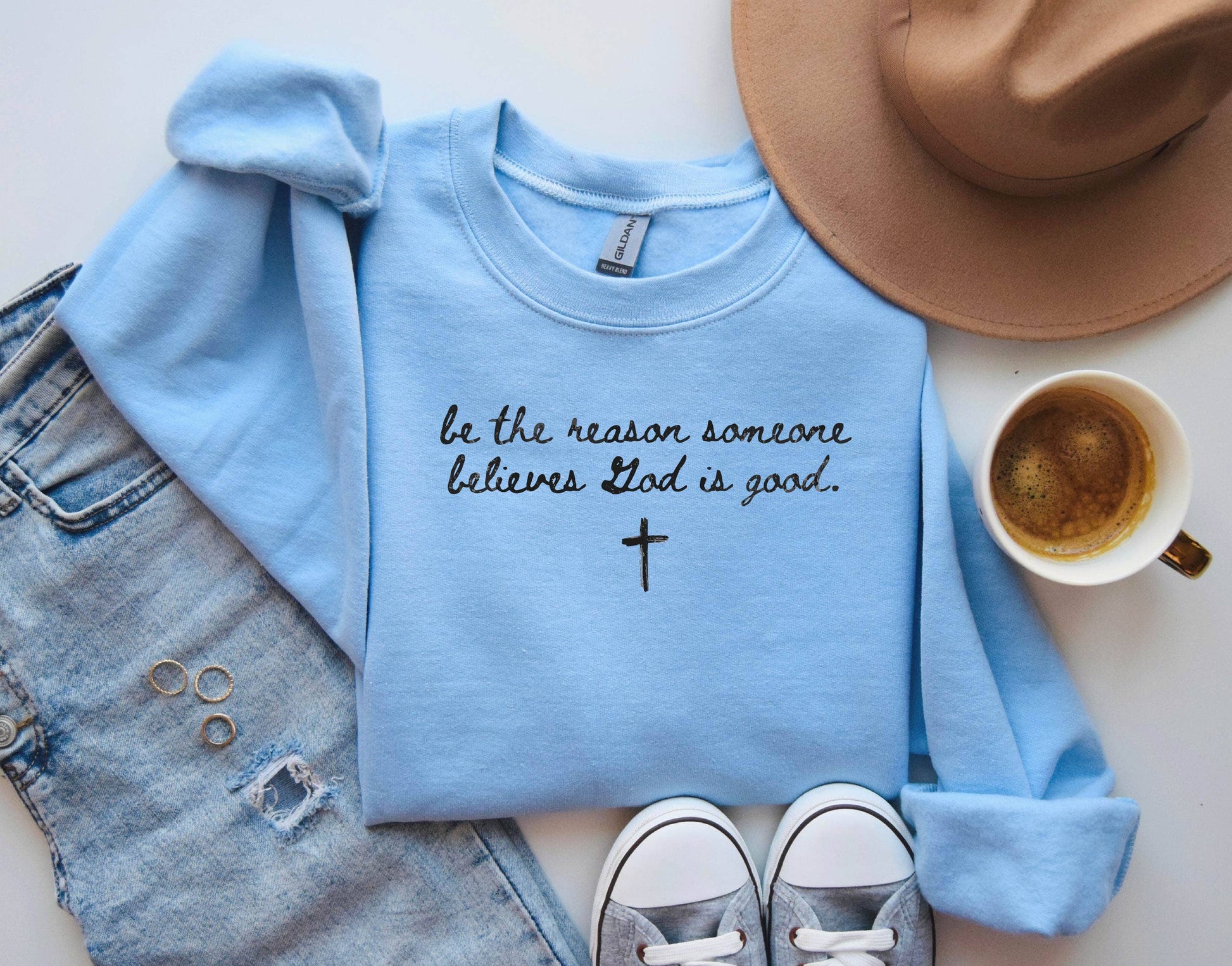 God Is Good Sweatshirt, Be the Good Sweatshirt, Faith Based Unisex T-shirt, Sweatshirt, Hoodie, Long Sleeve Tee - T-Shirt, Sweatshirt, Hoodie