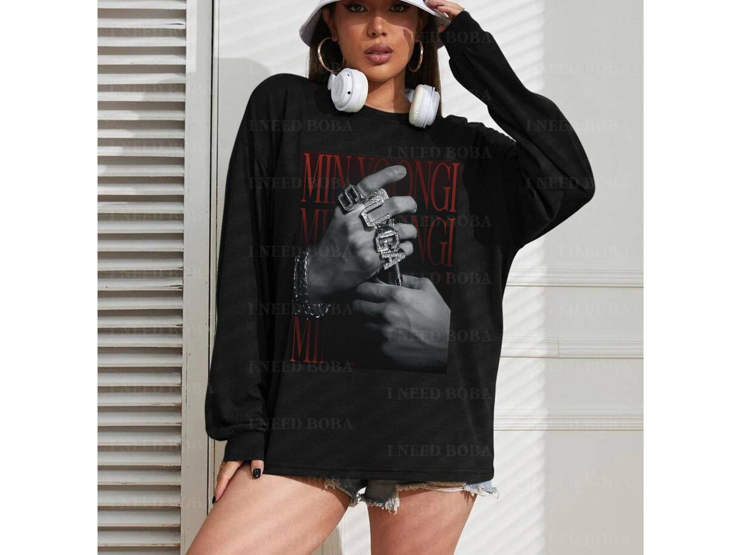 August D Daechwita Suga Sweatshirt - Bts Kpop Unisex Sweatsh Unisex T-shirt, Sweatshirt, Hoodie, Long Sleeve Tee - T-Shirt, Sweatshirt, Hoodie