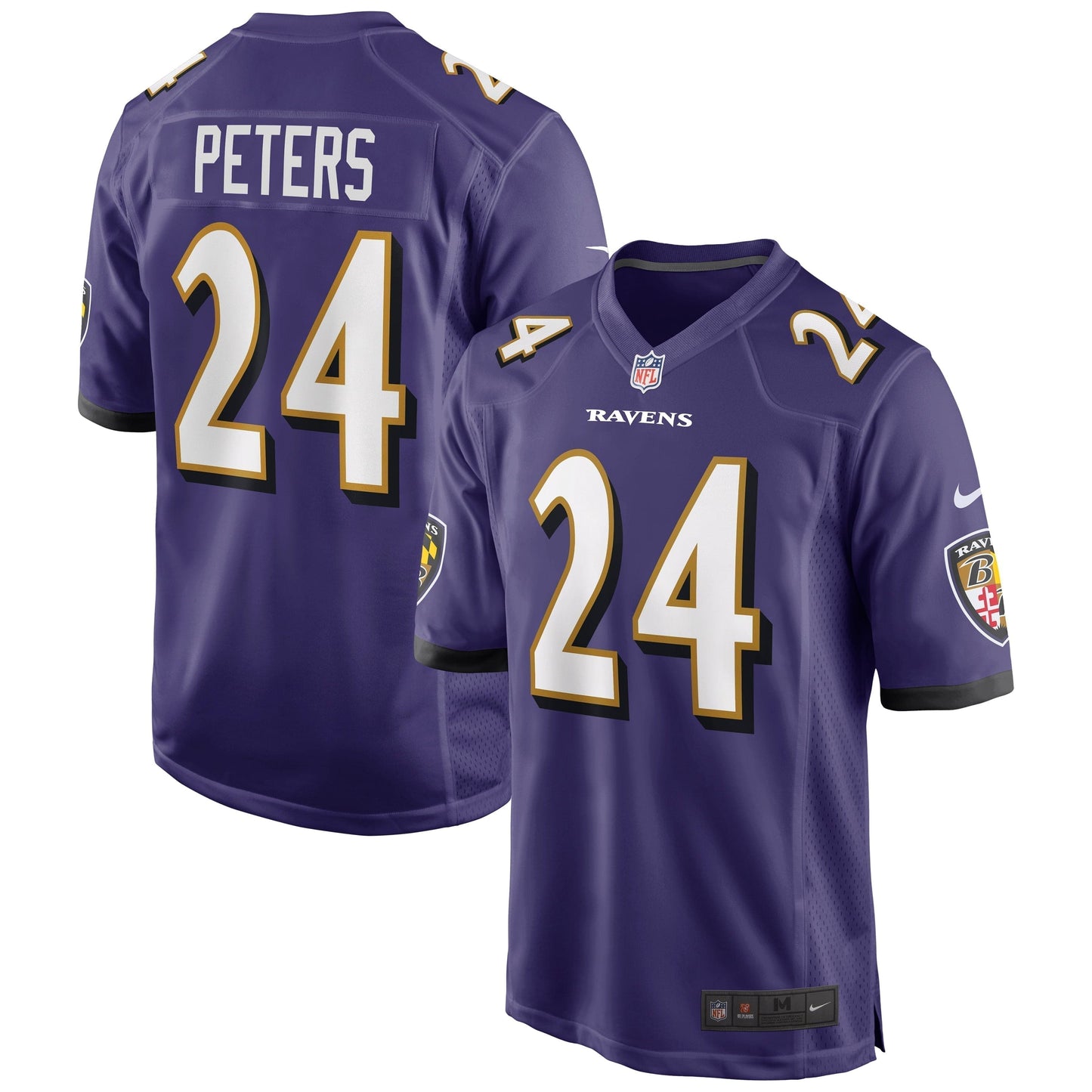Marcus Peters Baltimore Ravens Jersey football jersey product view 1