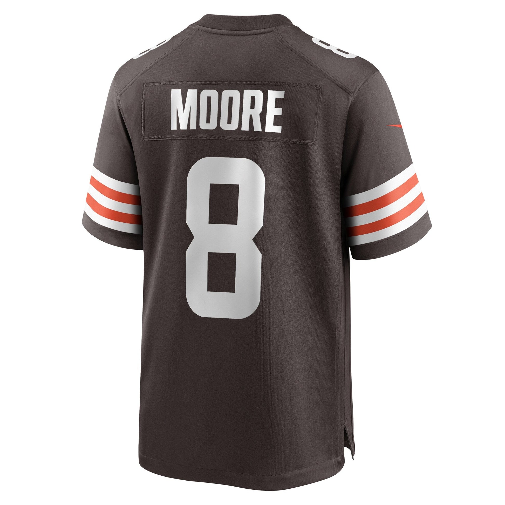 Elijah Moore Cleveland Browns Game Jersey - Brown football jersey product view 3